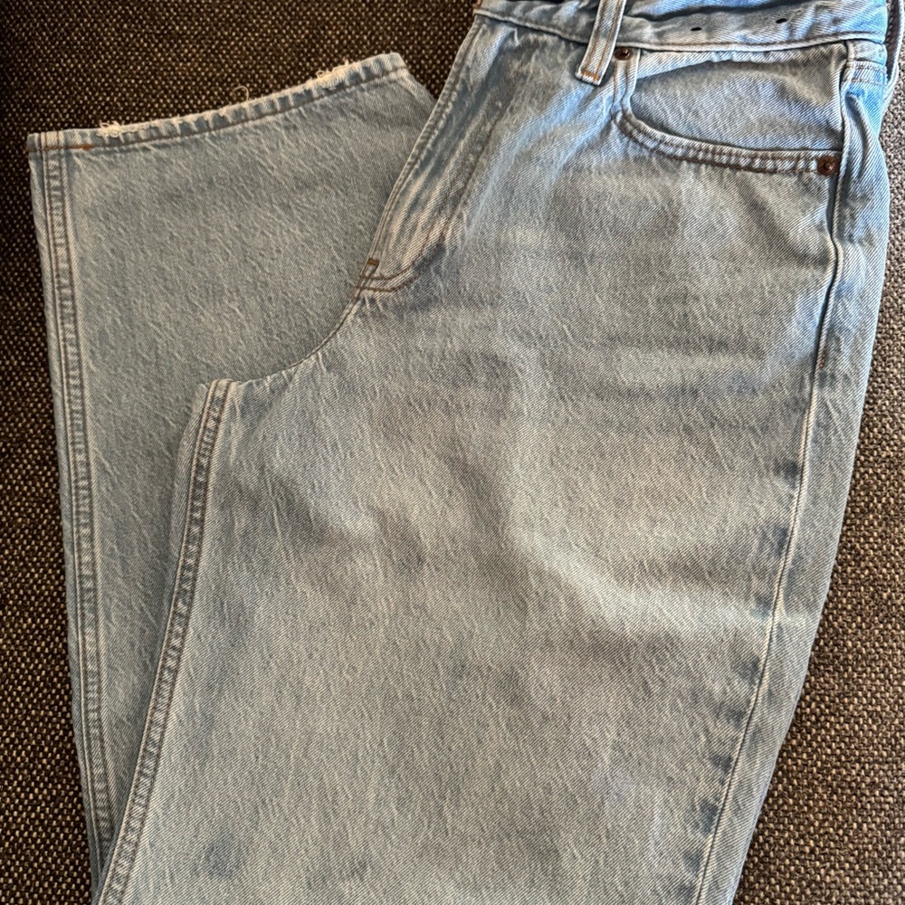 Light Blue Women Abercrombie & Fitch Jeans